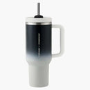Stanley X Starbucks Thailand Exclusive Flowstate Quencher 40oz Tumbler Black/white Monochrome