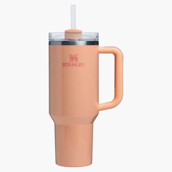 Stanley X Whole Foods Flowstate Quencher 40oz Tumbler Bellini Shimmer