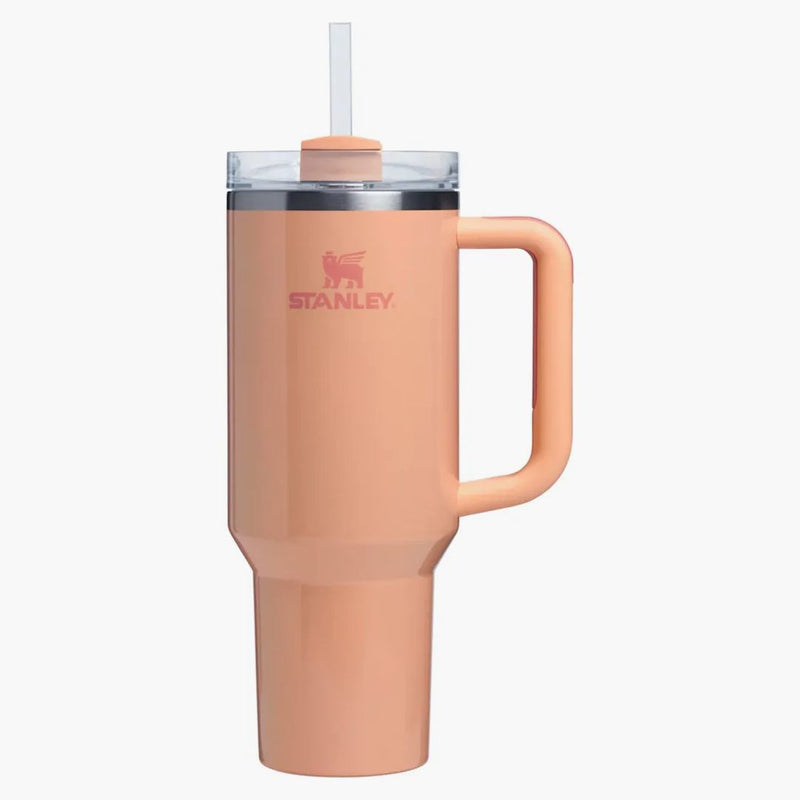 Stanley X Whole Foods Flowstate Quencher 40oz Tumbler Bellini Shimmer