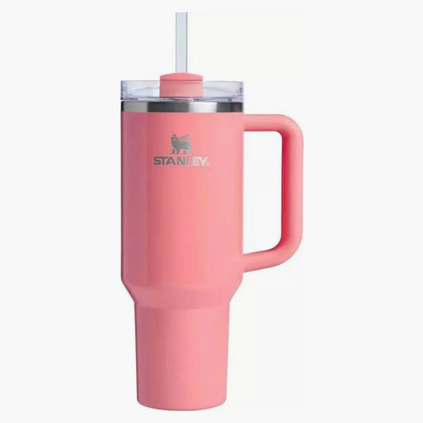 Stanley X E.l.f Cosmetics Flowstate Quencher 40oz Tumbler Coral Fixation