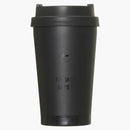 Starbucks x fragmento logotipo de acero inoxidable vaso mate negro