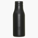 Starbucks x fragmento logotipo de acero inoxidable botella de agua mate negro