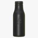 Starbucks x fragmento logotipo de acero inoxidable botella de agua mate negro