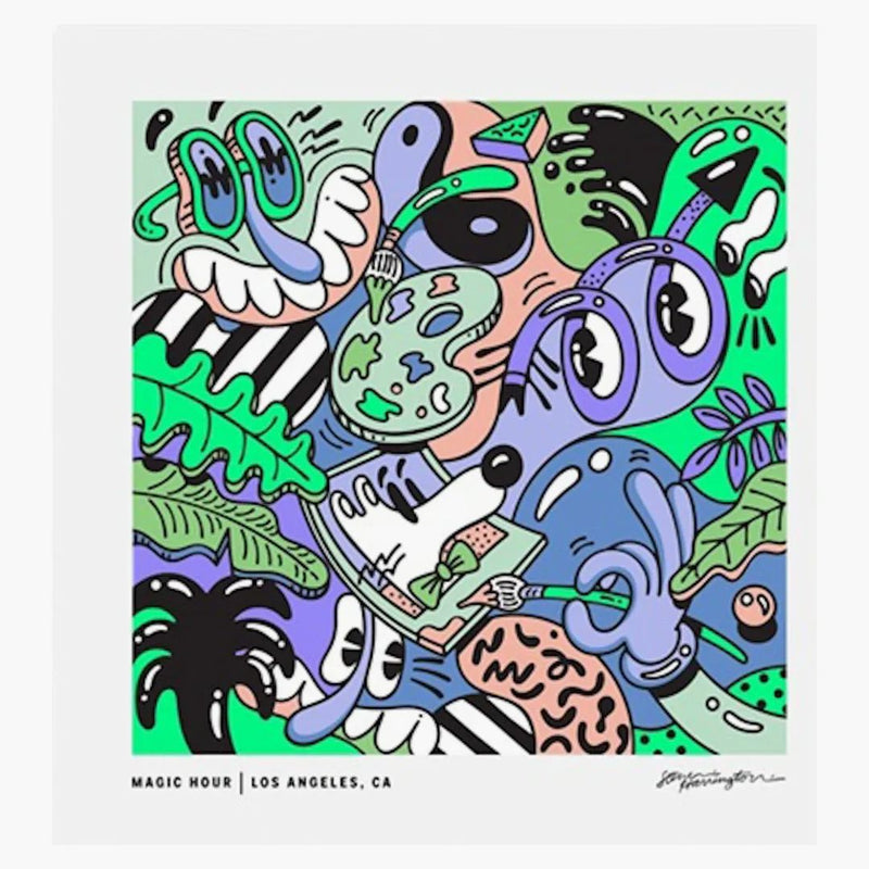 Steven Harrington Magic Hour Print (signed, Edition Of 300)