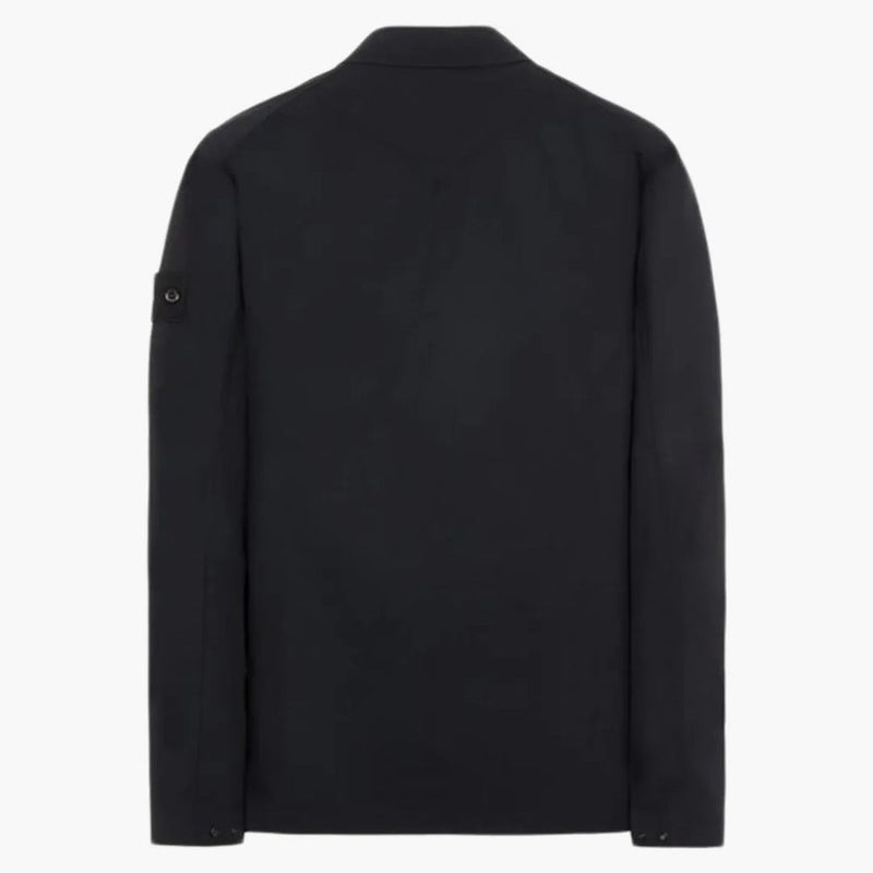 Stone Island 116f1 O-Valves Stone Island Ghost Piece Overhirt Black