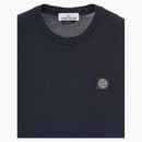 Stone Island 24113 60/2 Camiseta teñida de camiseta de algodón Armada