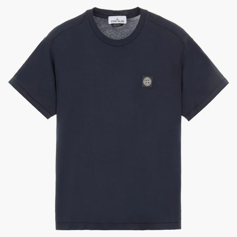 Stone Island 24113 60/2 Cotton Jersey Oděv obarvené námořnictvo