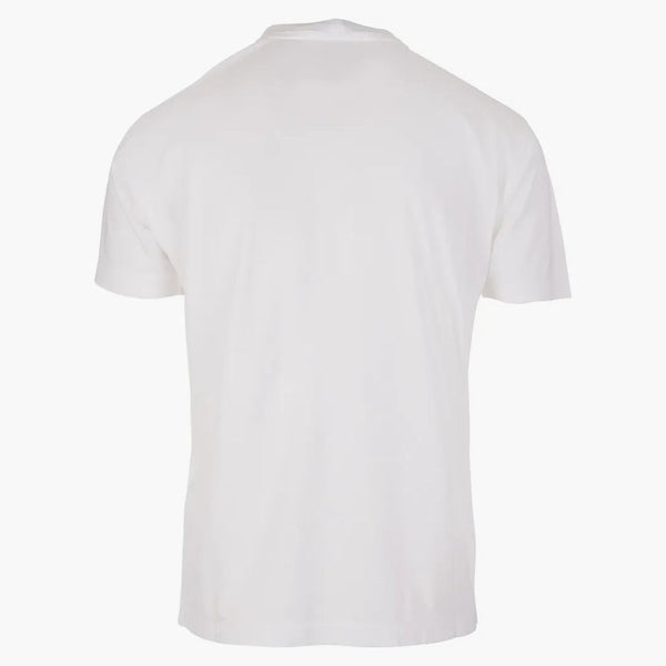 Stone Island 24113 60/2 bavlněné dresové oděv obarvené tričko bílé