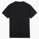 Stone Island 24113 60/2 Bawełniany Slim Fit Logo Applique T-shirt czarny
