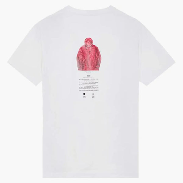 Stone Island 2NS91 Stone Island Archivio Project PVC tričko bílé