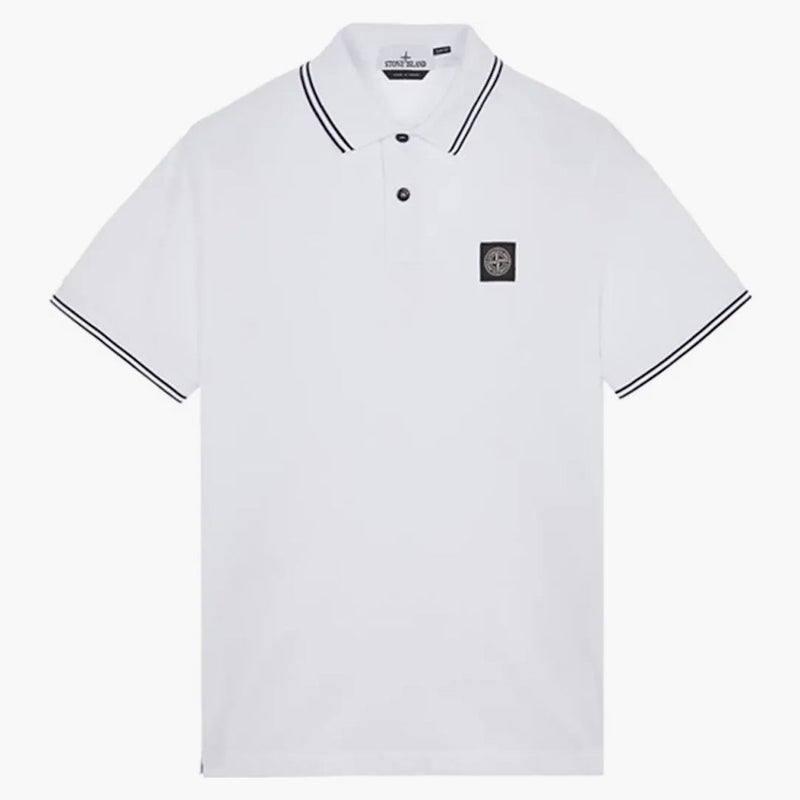Stone Island 2SC18 Polo Shirt White