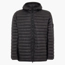 Stone Island 40324 vävstol vävda kamrar r-nylon down-tc_packable jacka svart