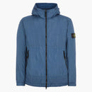 Stone Island 40522 Garment Dyed Crinkle Reps Ny Jacket Avio Blue