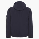 Stone Island 40527 Soft Shell-R_E.Dye Technology med Primaloft P.U.R.E Isolation Technology Jacket Blue