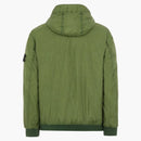 Stone Island 40723 Reps de la prenda teñida R-NY con chaqueta primaloft-tc oliva verde