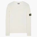 Stone Island 507d8 stickad tröja naturlig vit