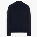 Stone Island 526D8 Knit Sweater Blue Blue