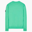 Stone Island 63020 Bothed Cotton Polare Crewneck Sweater Light Green