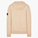 Stone Island 64120 Brushed Cotton Fleece Hooded Sweatshirt Antique Rose