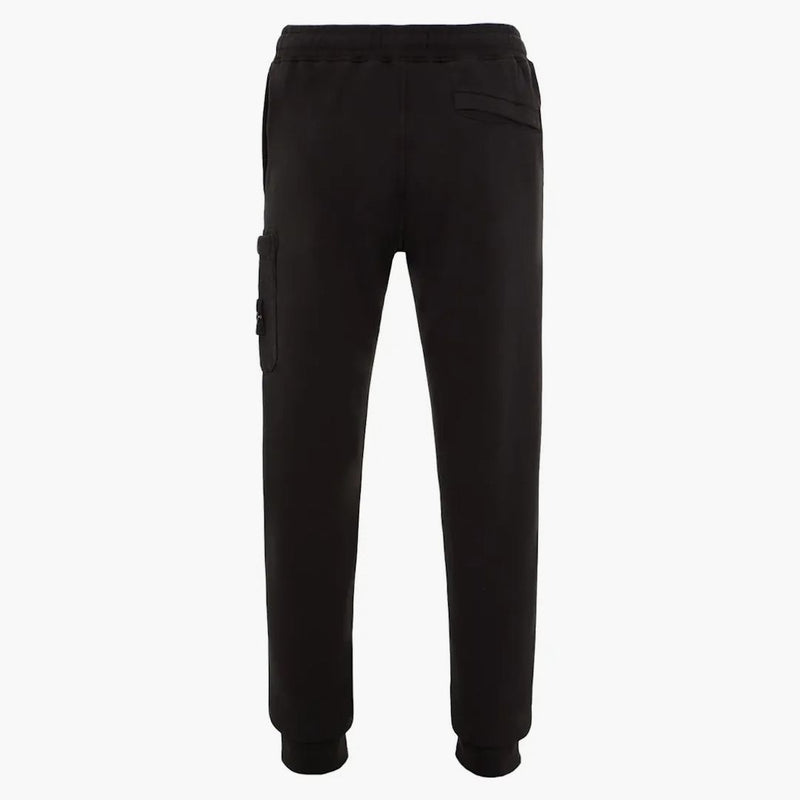 Stone Island 64520 Kartáčovaný bavlněný fleece Slim Fit Black