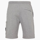 Stone Island 64651 Cotton Fleece Garment Dyed Shorts Dust