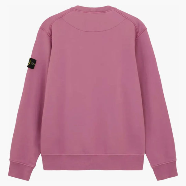Stone Island kartáčoval organickou bavlněnou posádku Rose Quartz