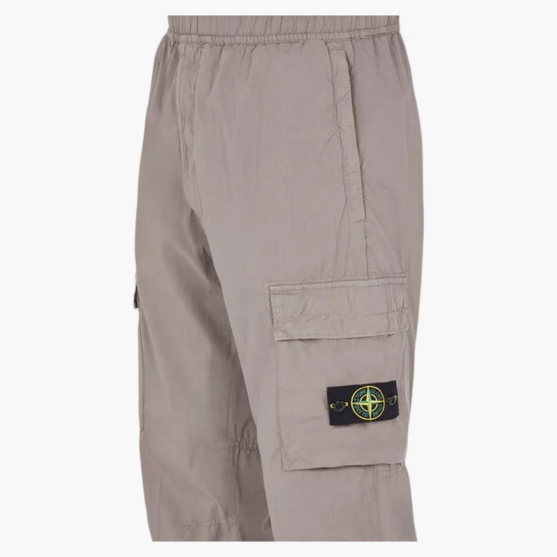 Kalhové kalhoty Stone Island Kraidy Zúžená holubice šedá