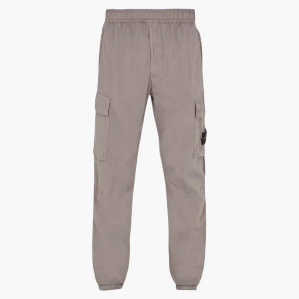 Kalhové kalhoty Stone Island Kraidy Zúžená holubice šedá