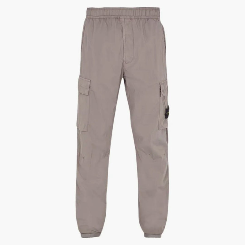 Kalhové kalhoty Stone Island Kraidy Zúžená holubice šedá