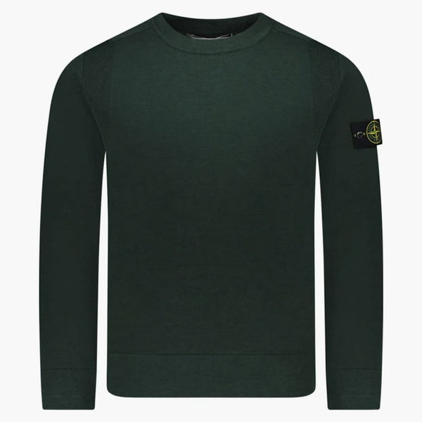 Stone Island Felpa Crewneck Green
