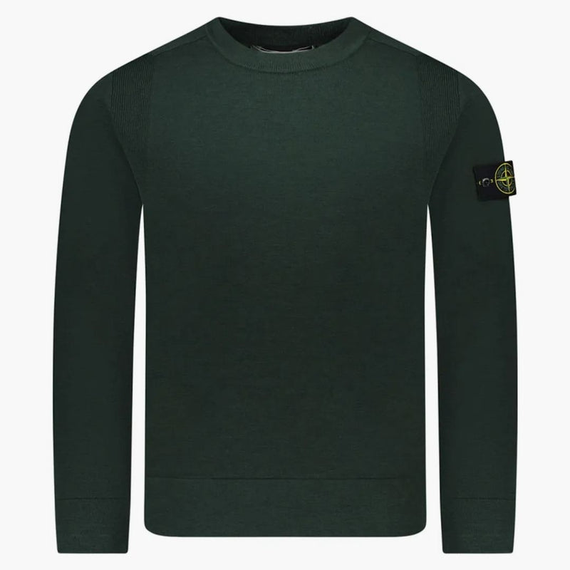 Stone Island Felpa Crewneck Green