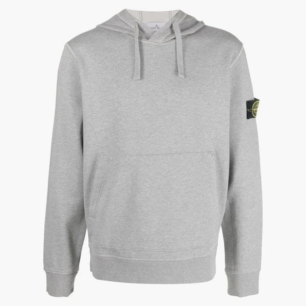 Stone Island 64151 Felpa stahovací šňůra mikina Dust melange šedá