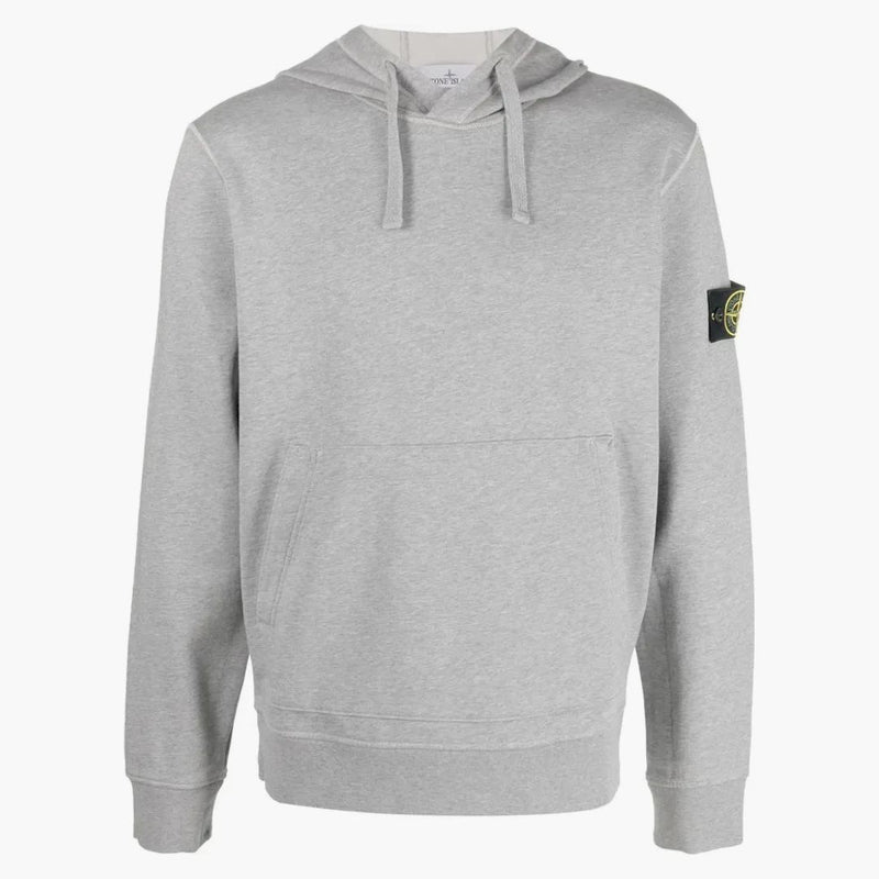 Stone Island 64151 Felpa stahovací šňůra mikina Dust melange šedá