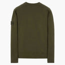 Stone Island 611f3 Felpa Ghost Crewneck Military Green
