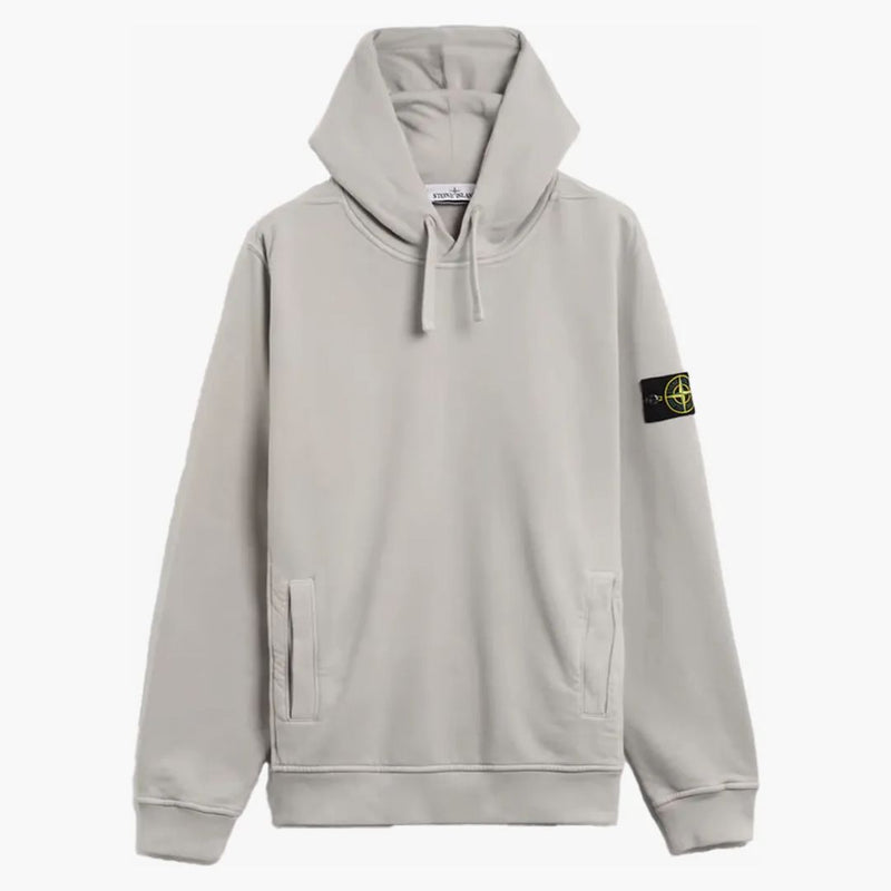 Stone Island Felpa Hoodie Světle šedá