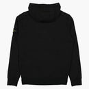 Stone Island Fleece Garment Dyed Hoodie Dark Blue