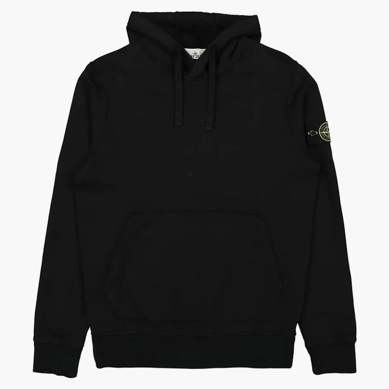 Stone Island Fleece Garment obarvená mikina tmavě modrá