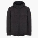 Stone Island oděv obarvená krční kapuce černá