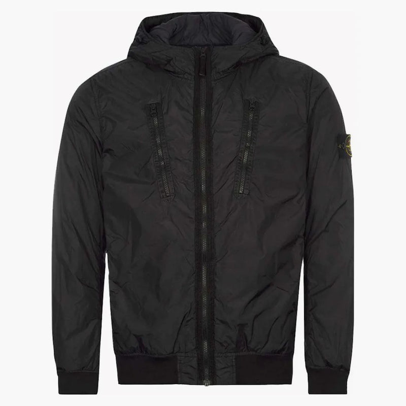 Stone Island Worldwide bunda černá