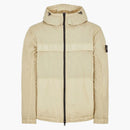 Stone Island Garment Dyed Hooded Jacket Sand