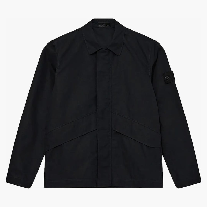 Stone Island Ghost Giaccia Overshirt Black