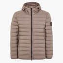 Stone Island Giubbotto Vera Piuma Dove Grey