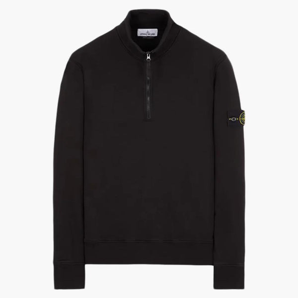 Stone Island Half-Zipper mikina černá