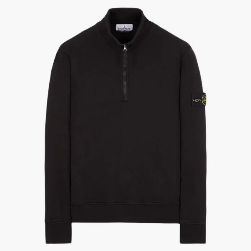 Stone Island Half-Zipper mikina černá