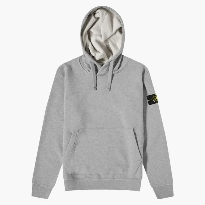 Stone Island Hooded Sweatshirt Melange Grey