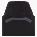Stone Island Logo Appliqued Hoodie Black