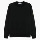 Stone Island Logo Hoodie Black