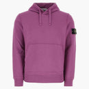 Stone Island Logo Hoodie Purple