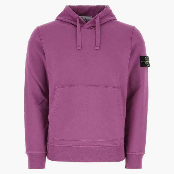 Stone Island Logo mikina fialová