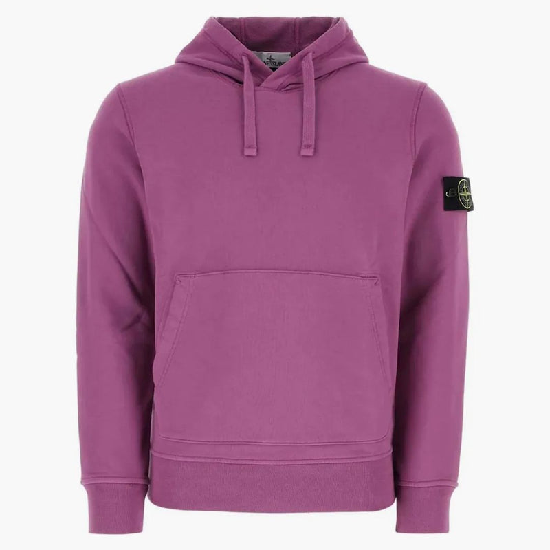 Stone Island Logo mikina fialová